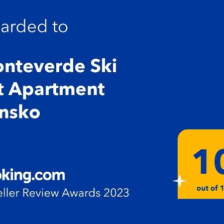 Monteverde Ski Lift Apartment Bansko Exterior photo